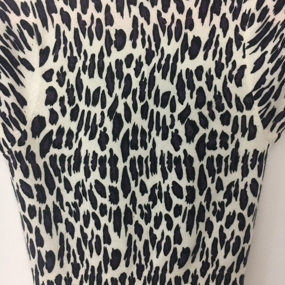 Cheetah Print Short Sleeve Cardigan - Picture 2 of 5